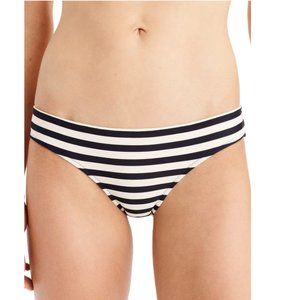 JCrew Classic Stripe Navy / Ivory Bikini Bottoms